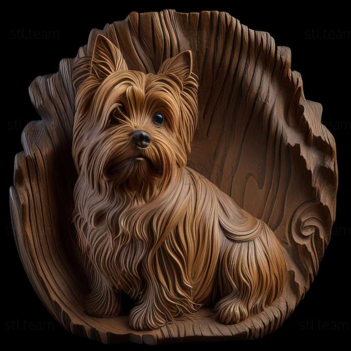 Animals Beaver is a Yorkshire terrier dog